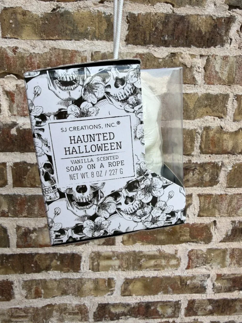 BRAND NEW SKULL Soap on a Rope